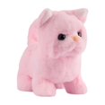 thumbnail image 2 of Realistic Interactive Robotic Cat Toy Electronic Pet Kitty That Walks Meows Moves Tail Super Cute Plush Robot Kitten Birthday Gift for Women Cat Lovers Easter Present Christmas Gift, 2 of 6