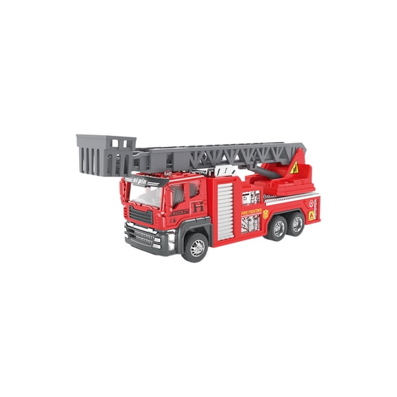 A Construction Truck Toy With Inertial Function For Boys Ages 3-6 Years Alloy Body
