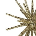 thumbnail image 3 of Northlight 8.25" Gold Glitter Starburst Christmas Ornament, 3 of 3