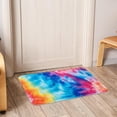 thumbnail image 6 of Tie Dye Non-Slip Polyester Door Rug Chair Mat Kitchen Rugs, Machine Washable, 6 of 6