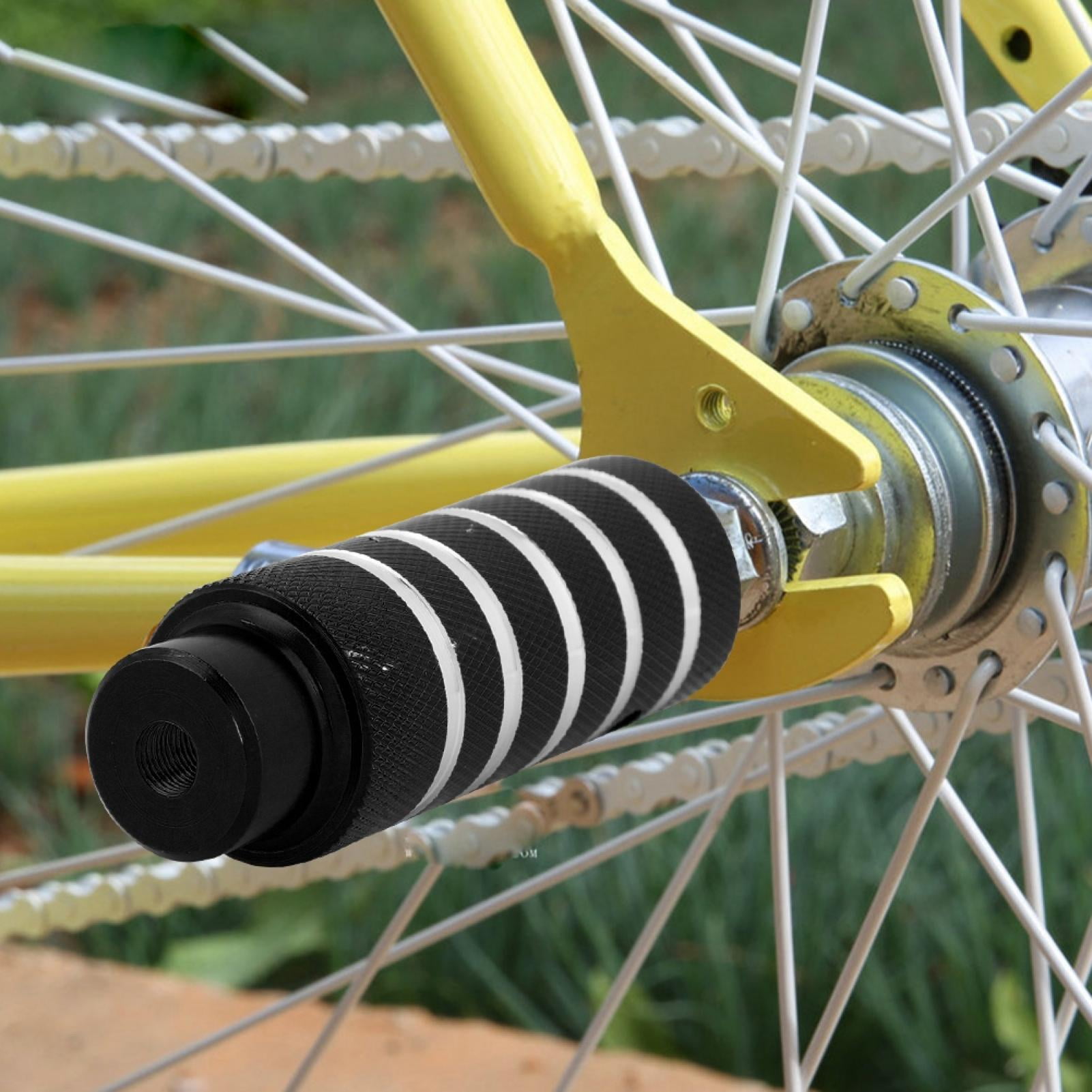 Bicycle Steel Fold able Folding Fork Foot Step Pegs Peg MTB BMX Road Bike 2pcs 