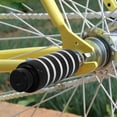 thumbnail image 3 of Heavy-Duty Metal Footrests, Black Sturdy Bike Rear Foot Pegs for Stunts, 3 of 8