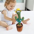 thumbnail image 3 of Electronic Singing Dancing Cactus Doll USB Escultura Niños Juguetes de peluche (B) Tmvgtek Oficina Multiescena Multifunción, 3 of 6