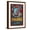 Brown Frame, variant on Art.com Roller Coaster - Vintage Sign Art Print by Lantern Press, Brown Frame Wall Art, 21" x 29"