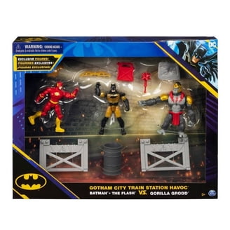DC Batman Gotham City Guardian Large Playset Toy, 4-in-1