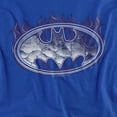 thumbnail image 2 of Batman Cracked Shield Women's T Shirt, Royal, X-Large, 2 of 6