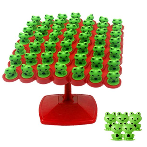Frog Balance Tree Creative Adorable Frog Shape Fun Balance Math Game for Two Players