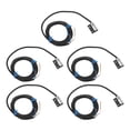 thumbnail image 1 of Interrupteur d'Approche, Capteur de Proximité Performance Stable 5Pcs 100mA Sortie Haute Précision pour Limiter, 1 of 8