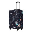 thumbnail image 2 of Bixox Washable Galaxy2 Printed Luggage Cover, Fashion Suitcase Protector Fits for Medium luggage, 2 of 8