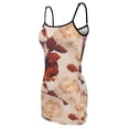 thumbnail image 5 of Ladies Elegant Sling Sleeveless Sexy Dress flowers, 5 of 6