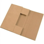 Office Depot® Brand Multi-Depth Easy-Fold Mailers, 15" x 11 1/8" x 2", Kraft, Pack Of 50