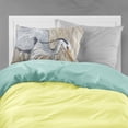 thumbnail image 2 of Carolines Treasures JMK1013PILLOWCASE Blue Heron In The Reeds Fabric Standard Pillowcase, 2 of 2