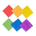 thumbnail image 1 of 120 servilletas de colores, pañuelos faciales sencillos, toallas de papel creativas para fiestas, banquetes y tiendas, 1 of 3