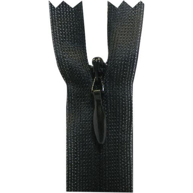Costumakers Invisible Closed-End Zipper 20 cm (7.9), Black, #2.5 Nylon Coil