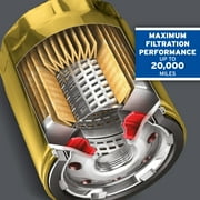 Purolator LX3976A Purolator 20K Oil Filter with 20,000 Mile Protection for Select Dodge, RAM, and more