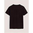 thumbnail image 2 of Camiseta con apliques de letras Faith para hombre, cómoda, cuello redondo, informal, de verano y deportiva., 2 of 4
