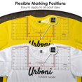 thumbnail image 5 of T-Shirt Ruler Guide for Vinyl Alignment and Centering Designs, T-Shirt Ruler Alignment Tool Neckline, 5 of 5