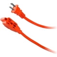 thumbnail image 3 of Amorosa Extensión Eléctrica Uso Rudo Cable Resistente para Exteriores e Interiores Anaranjado 10 Metros, 3 of 6