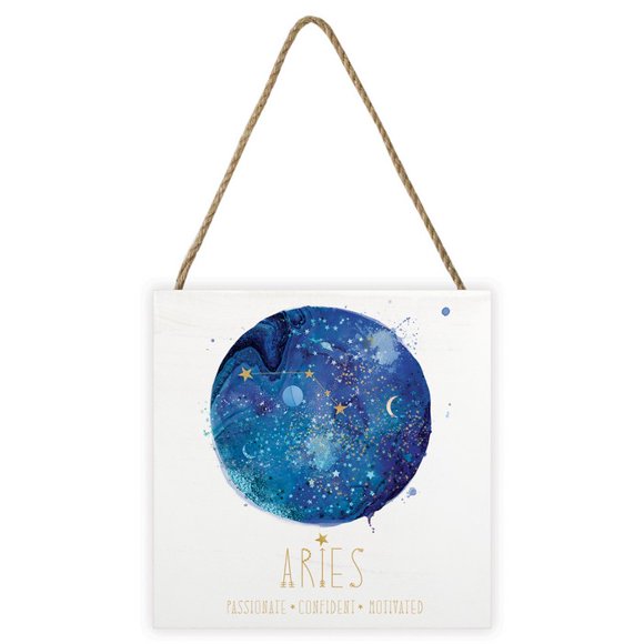 Summer Thornton Aries Wooden Block