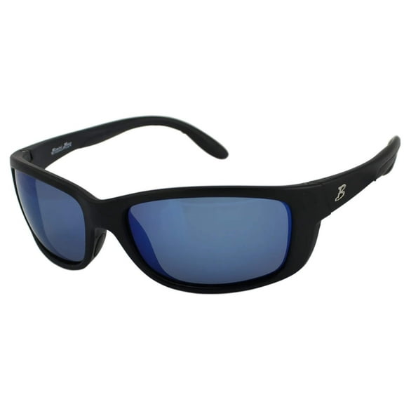 Bimini Bay Outfitters Sunglass-Matte Black/ Smoke Blue, Performance, Adult, Unisex