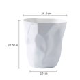 thumbnail image 3 of MesaSe Home Office Small/Large Size Plastic Trash Can Living Room Bedroom Rugate Garbage Bin Waste Container, 3 of 9