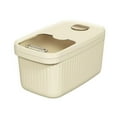 thumbnail image 2 of Clearance! Large Capacity Clear Plastic Rice Container Grain Cereal Flours Storage Organizer 1X Multigrain Rice Storage Tank, 2 of 9