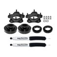 thumbnail image 1 of Tuff Country Lift Kit Suspension 53220KN 3 Inch Front Lift; 1-1/2 Inch Rear Lift; Black Components; With Front Strut Assembly Spacers/Rear Coil Spring Spacers/Installation Hardware, 1 of 3