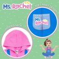 thumbnail image 3 of Sudadera con Capucha de Forro Polar con Cierre para Niñas Pequeñas Ms Rachel 4T, 3 of 4