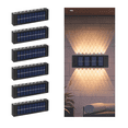 thumbnail image 2 of Lámparas luz solar led para el jardín de exterior 6 Pzs  luz cálida blanca Malubero, 2 of 5