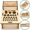 thumbnail image 1 of OULII Organisateur d'Outils Mural Support de Rangement d'Outils Beige Lot de 1 Multi-Trous, 1 of 8