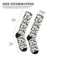 thumbnail image 5 of Bixox Beach Print Compression Socks,Compression Socks Women & Men Circulation for Medical,Running,Athletic, 5 of 7