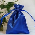 thumbnail image 2 of Efavormart 12PCS ROYAL BLUE Satin Gift Bag Drawstring Pouch Wedding Favors Bridal Shower Candy Jewelry Bags - 3"x4", 2 of 10