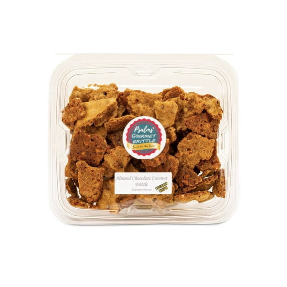 Almond Chocolate Coconut Brittle (Large Tub 15oz)