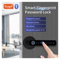 thumbnail image 4 of Fingerprint Smart Door Lock Password Electronic Digital Lock Keyless Entry Door Knobs Lock for Bedroom Home, 4 of 6
