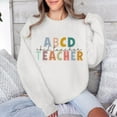 thumbnail image 4 of Women's Sweatshirts 2025 Back To School Sweatshirt Sped Teacher Sweatshirts Casual Pullover Tops Sweatshirt for Women, 4 of 5