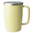 thumbnail image 2 of FORLIFE Dew Glossy Finish Brew-In-Mug with Basket Infuser & "Mirror" Stainless Lid 18 oz., Purple, 2 of 3