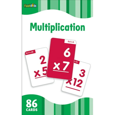 Multiplication Flash Cards (Best Way To Teach Kids Multiplication)