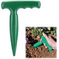 thumbnail image 5 of Portable Soil Hole Punch, Hole Punch Seeding Tool, Plastic Hole Punch, Plastic Planter, Garden Hole Punch for Plant Vegetable Crop Transplanting, 1PC Green, 5 of 5
