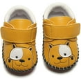 thumbnail image 5 of Baby Boys Girls Walking Shoes Hard Bottom Non Slip PU Leather Outdoor Sneaker Infant Carton Slipper Toddler First Walker Crib Shoes(3-18 Months), 5 of 7