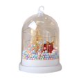 thumbnail image 1 of de Navidad LED en cúpula, decoraciones de mesa navideñas, adorno de Navidad, artesanía DIY para sala de estar, decoración de fiesta y Festival Luz cálida C, 1 of 8