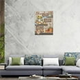 thumbnail image 5 of Farmhouse Kitchen Wall Art Christian Kitchen Wall Decor Bless Quotes Kitchen Pictures For Wall Rustic Kitchen Pictures Canvas Prints Motivational Framed Modern Artwork for Home Dining Room 12"x16", 5 of 6