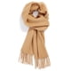 thumbnail image 3 of Bufanda de Cachemira de lujo para hombre y mujer, chales gruesos y cálidos de lana, de Color sólido, para invierno, 100%, 3 of 5