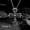 Cross 4, variant on Mens Gothic Punk Cross / Skull / Eye of Horus Pendant Biker Necklace Chain 24"-Cross 1