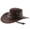 Coffee, variant on Womens Mens Western Cowboy Classic Hat Curved Brim Outdoor Adventure Travel Sun Country Concert Rodeo Dress Up