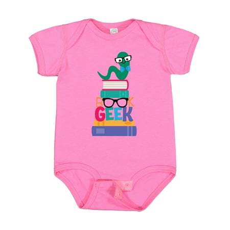 

Inktastic Book Geek Bookworm Reading Gift Baby Boy or Baby Girl Bodysuit