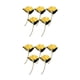 thumbnail image 3 of Juego de plantas artificiales Injueey Bajo mantenimiento Amarillo 2Conjunto, 3 of 6