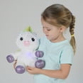 thumbnail image 6 of Happy Nappers: Lullabrites Unicorn - Musical Light Up Bedtime Plush - White & Green - Plays 3 Lullabies, Soft Animal, Day & Night Soothing Toy, Kids, 6 of 10