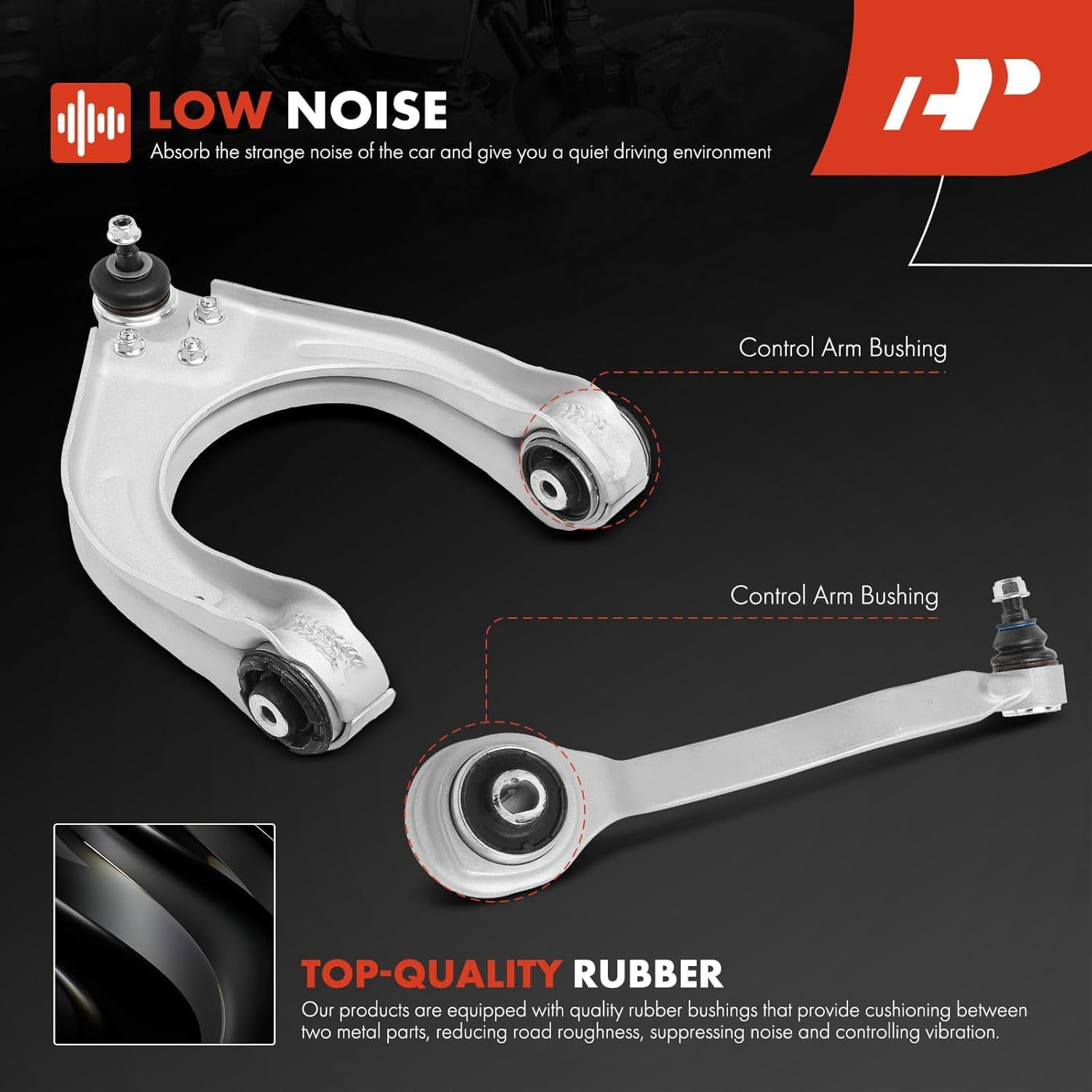 A-Premium 12Pcs Front Suspension Kit Upper & Lower Control Arm, Ball Joint, Outer Tie Rod End, Sway Bar Link, Compatible with Mercedes-Benz E320, E350, E500, E550, CLS500, CLS550