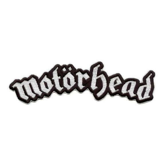 Motörhead Gothic Style Logo Patch Metal Rock Band Embroidered Iron On