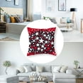 thumbnail image 5 of nygtbtfer Pillow Covers Red and White Patriotic Stars Outdoor Decor Throw Pillows for Couch American Flag Pillowcase Decorative Cushion Case for Sofa Bed Set of 2 White, 5 of 7